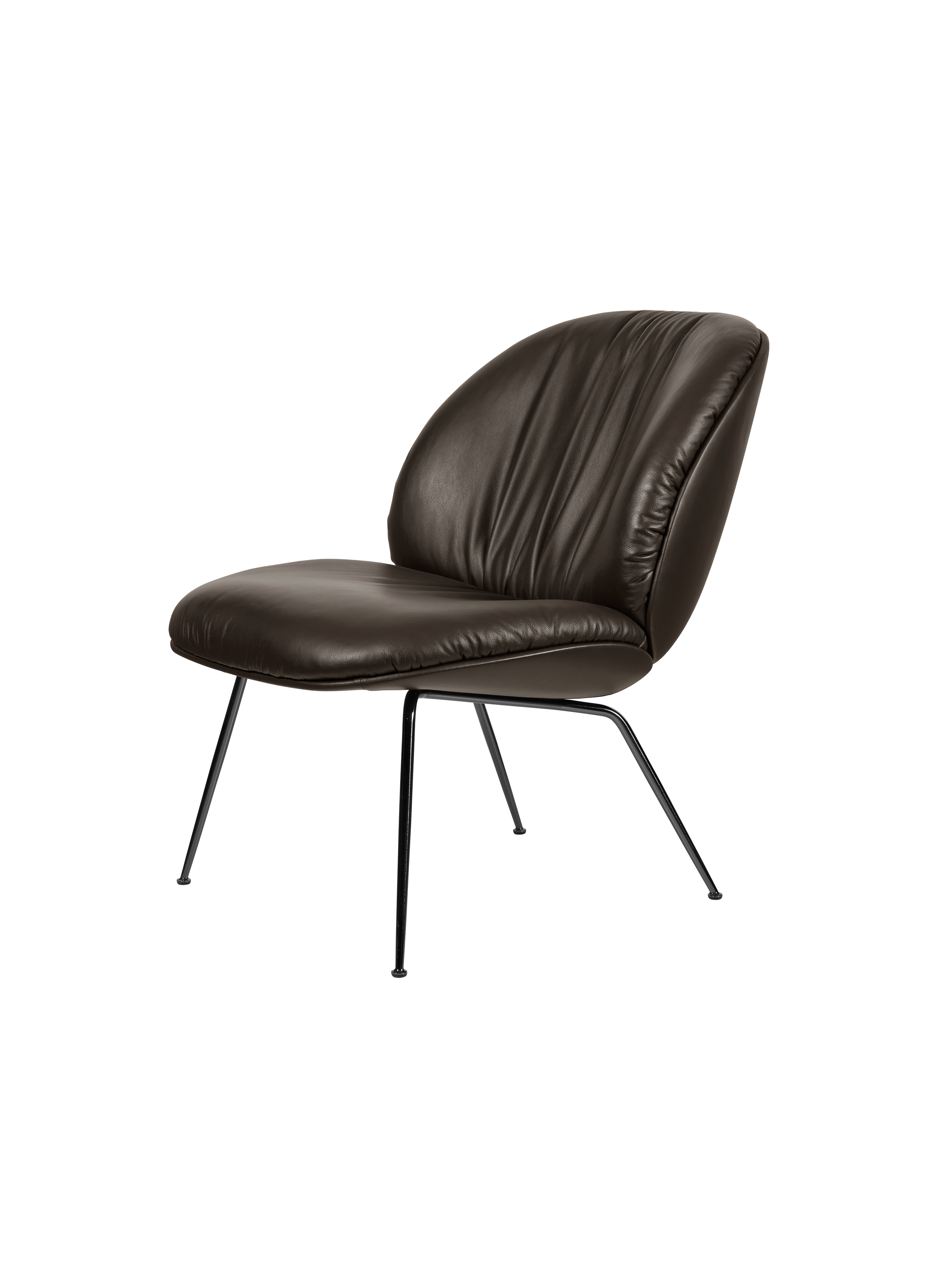 GUBI Beetle Soft Lounge Chair, Fully Upholstered